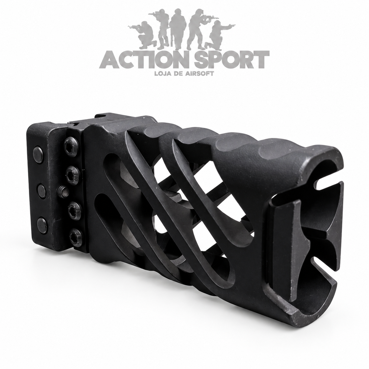 FRONT GRIP VERTICAL METAL PRETO APS