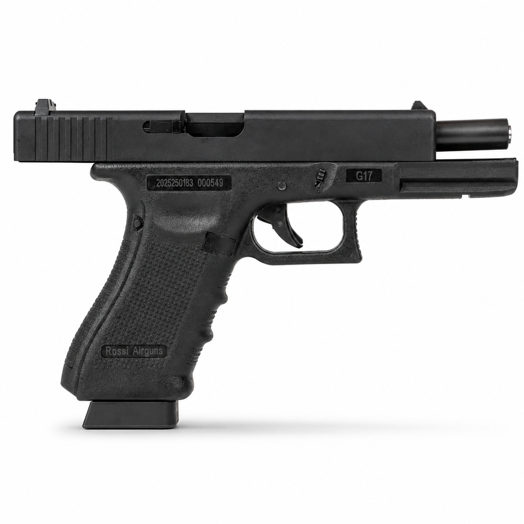 PISTOLA DE PRESSÃO CO2 ROSSI G17 BLOWBACK 4,5MM