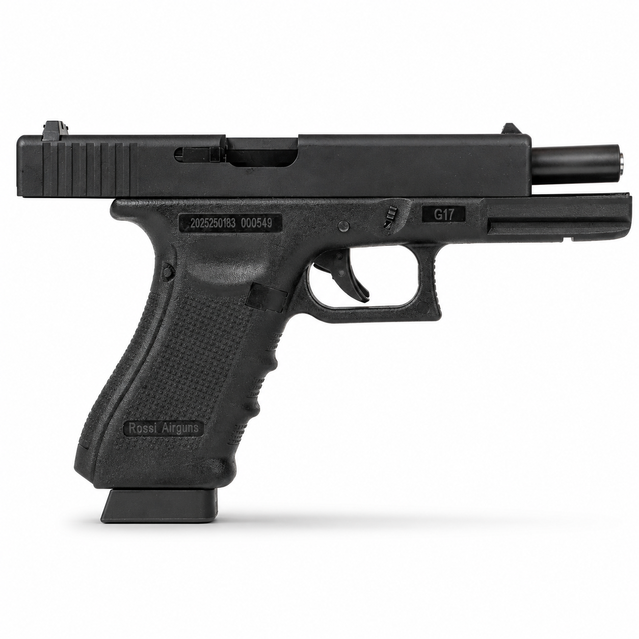 PISTOLA DE PRESSÃO CO2 ROSSI G17 BLOWBACK 4,5MM