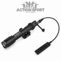 LANTERNA SUREFIRE M600C PRETA C/ ACIONADOR REMOTOR E TRILHO 22MM
