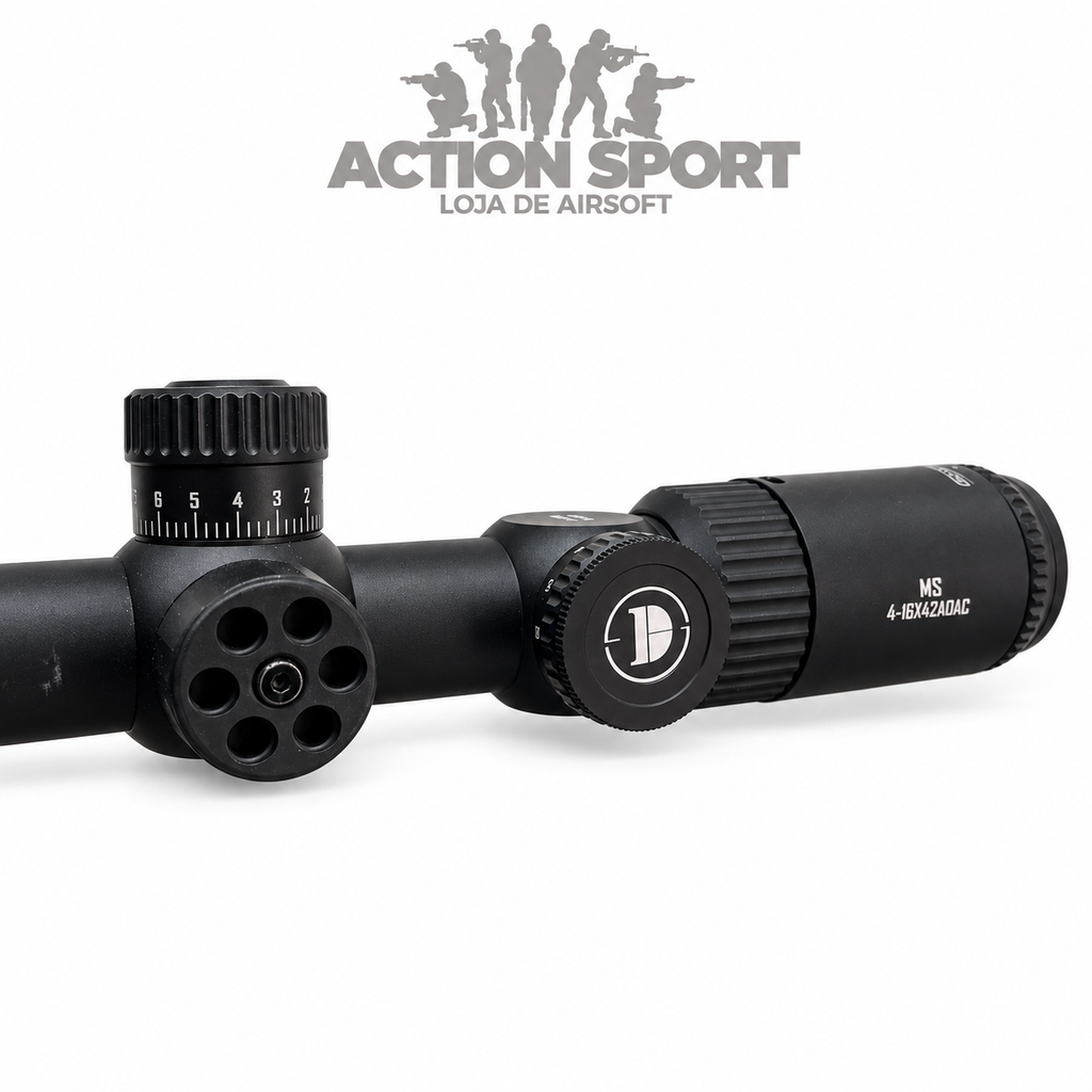 LUNETA DISCOVERY MS 4-16X42 AOAC (RETÍCULO ILUMINADO)