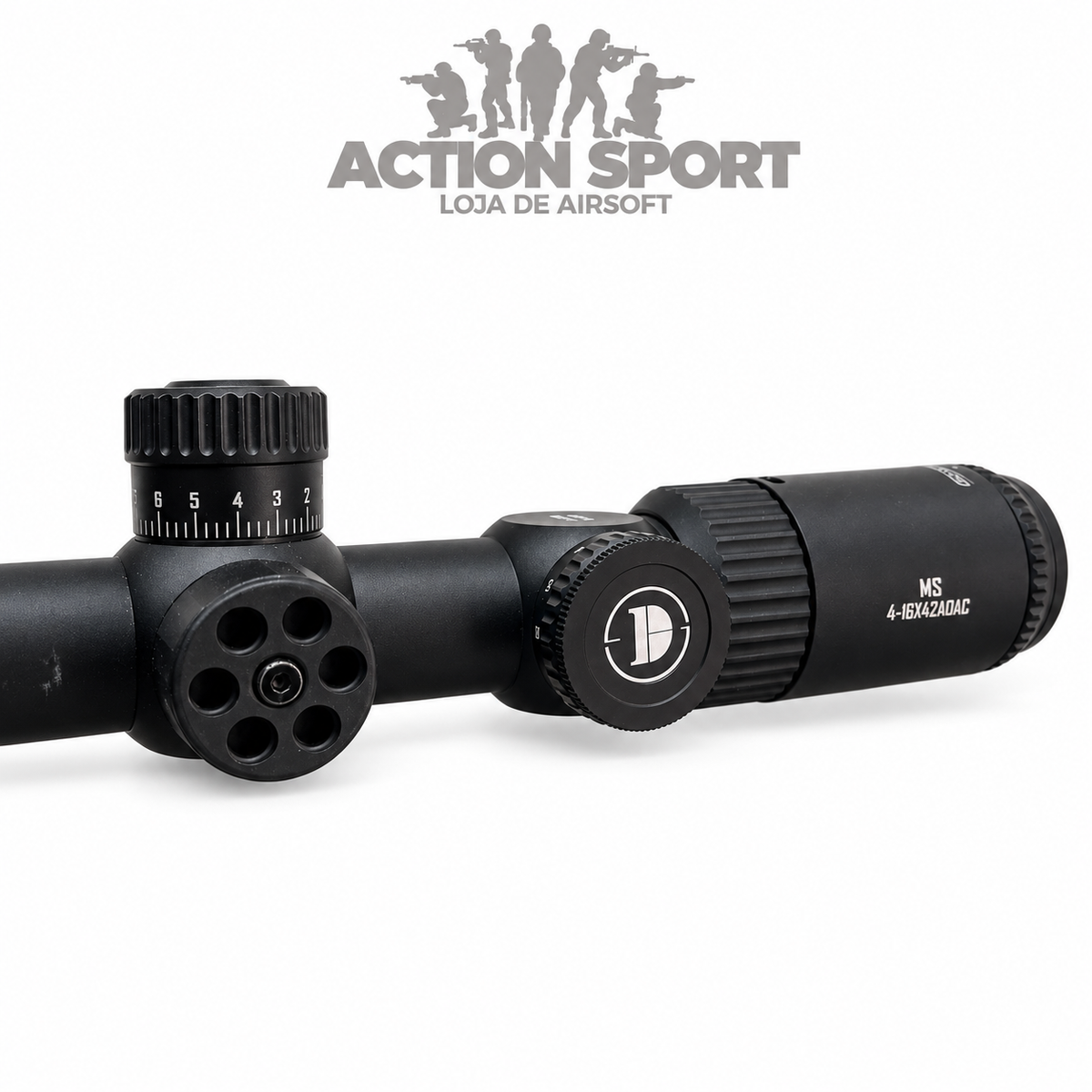 LUNETA DISCOVERY MS 4-16X42 AOAC (RETÍCULO ILUMINADO)
