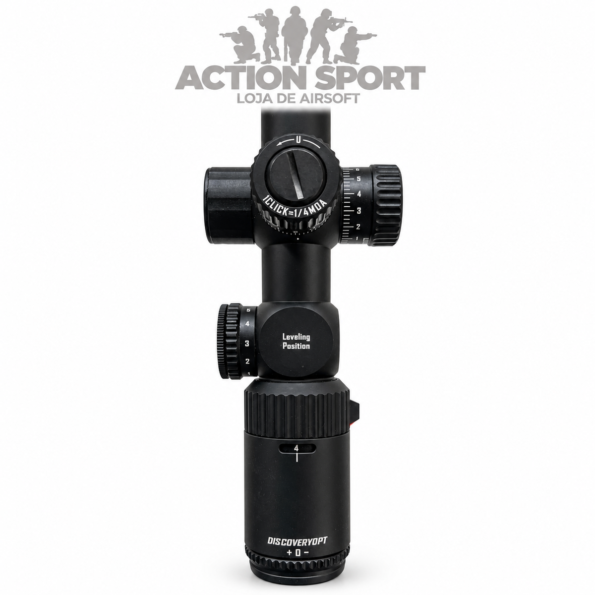LUNETA DISCOVERY MS 4-16X42 AOAC (RETÍCULO ILUMINADO)