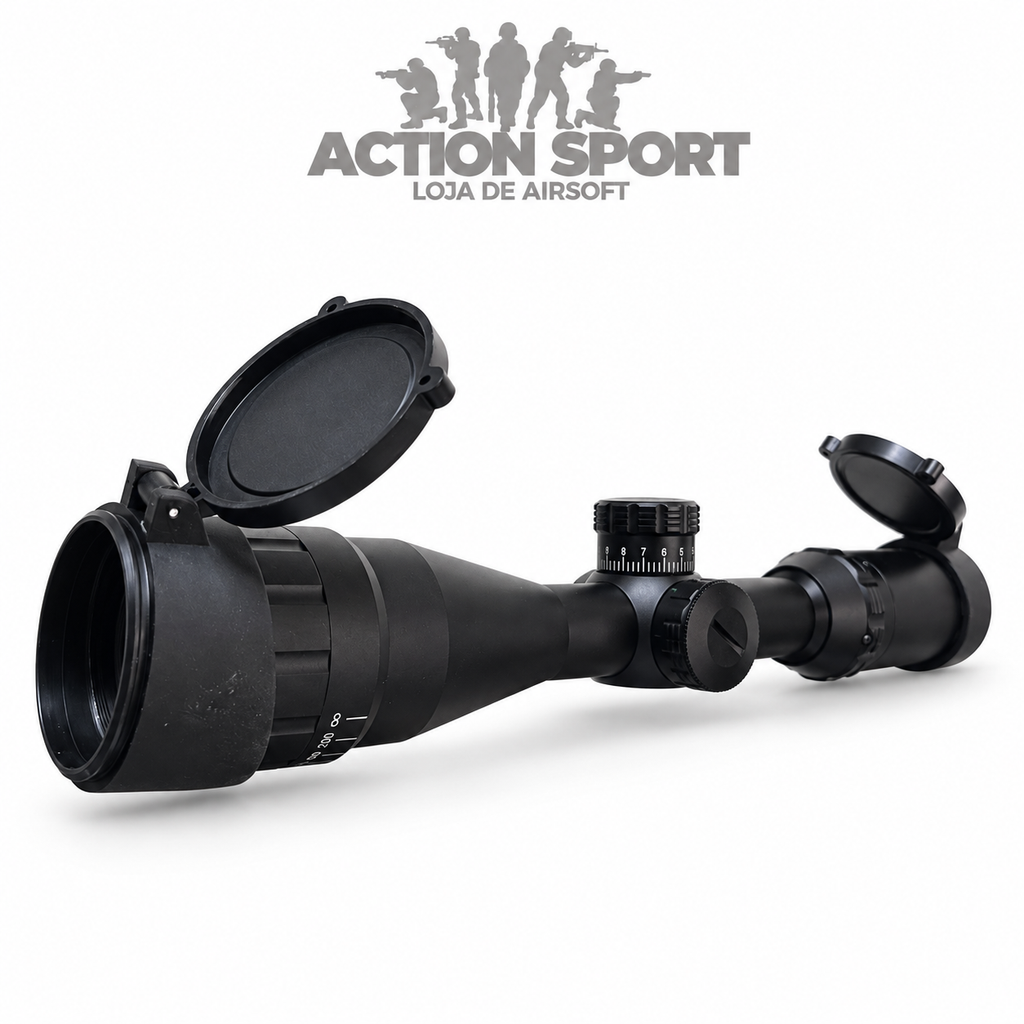 LUNETA RIFLESCOPE 3-9X40 AOMC (RETÍCULO ILUMINADO)