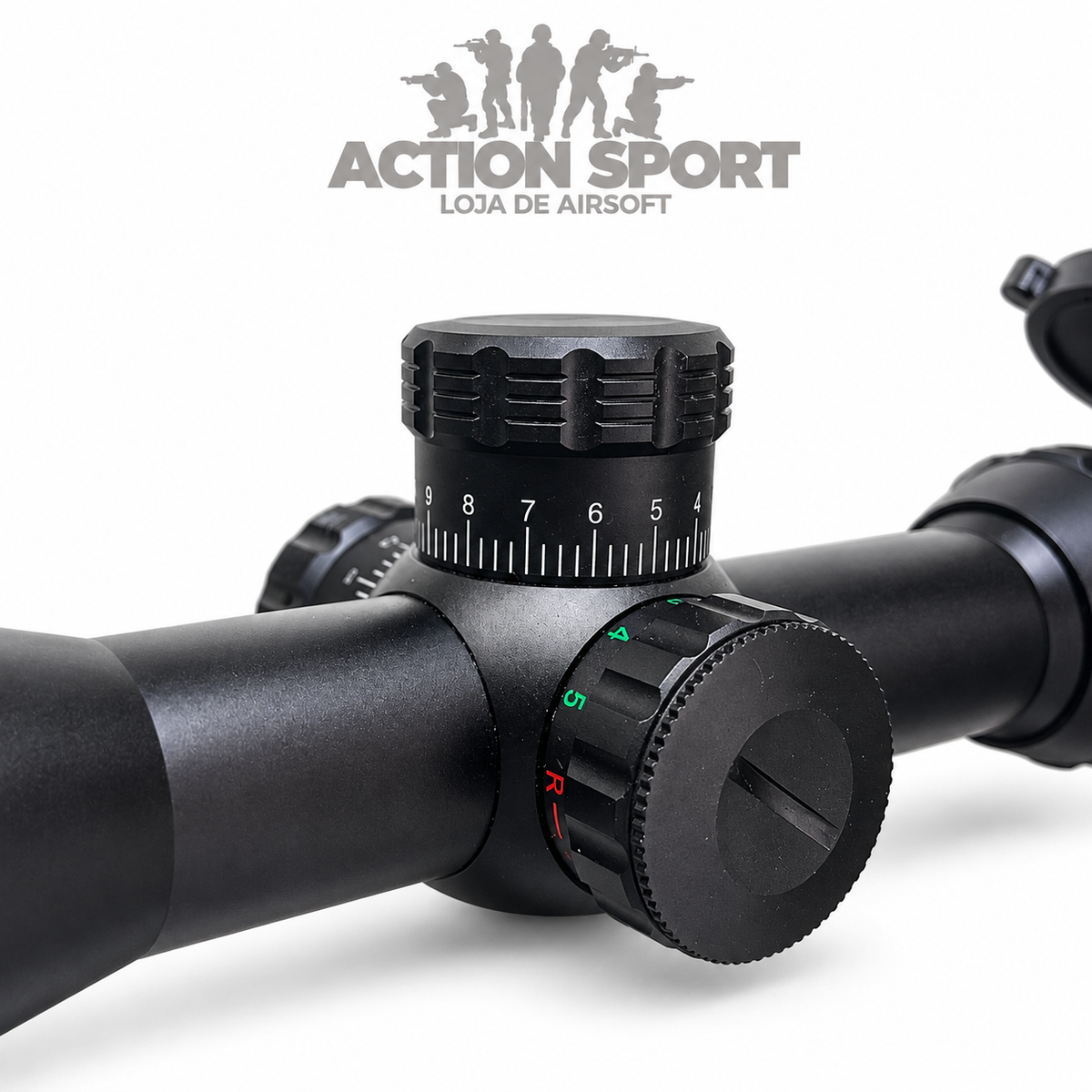 LUNETA RIFLESCOPE 3-9X40 AOMC (RETÍCULO ILUMINADO)