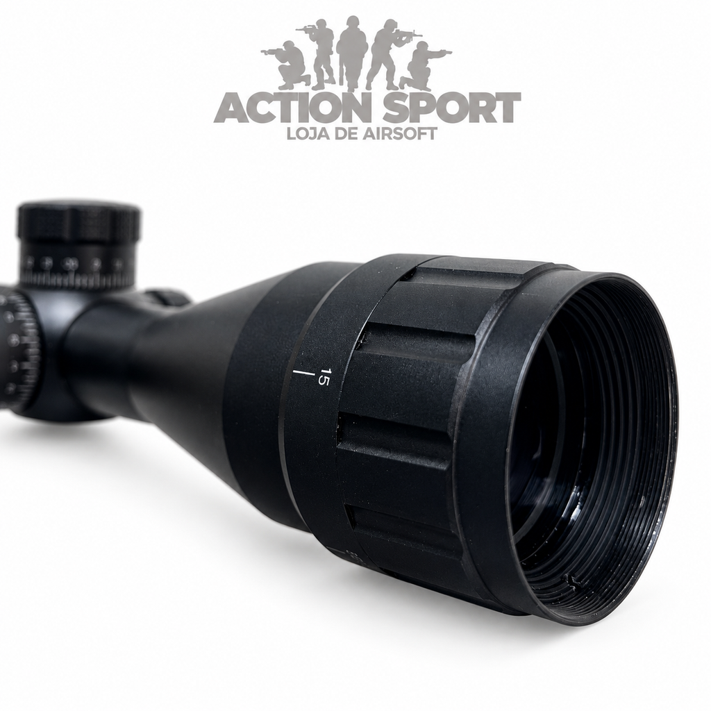 LUNETA RIFLESCOPE 3-9X40 AOMC (RETÍCULO ILUMINADO)