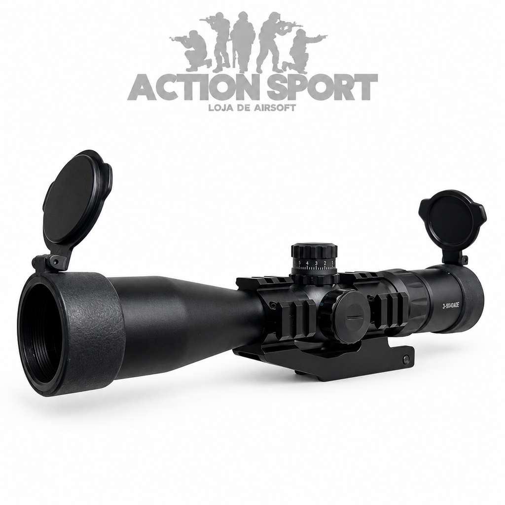 LUNETA RIFLESCOPE 3-9X40BE (MOUNT MONOBLOCO INCLUSO)