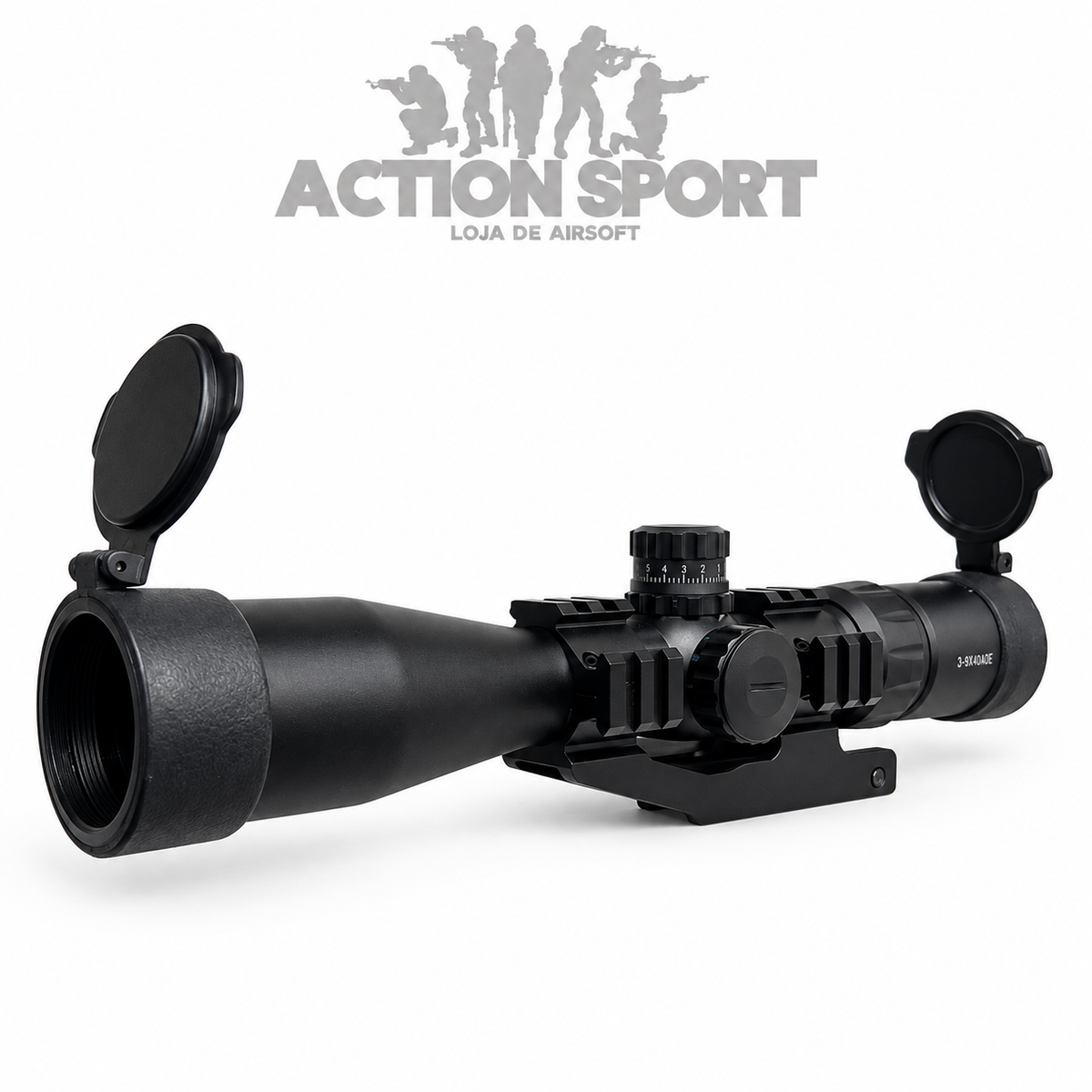 LUNETA RIFLESCOPE 3-9X40BE (MOUNT MONOBLOCO INCLUSO)