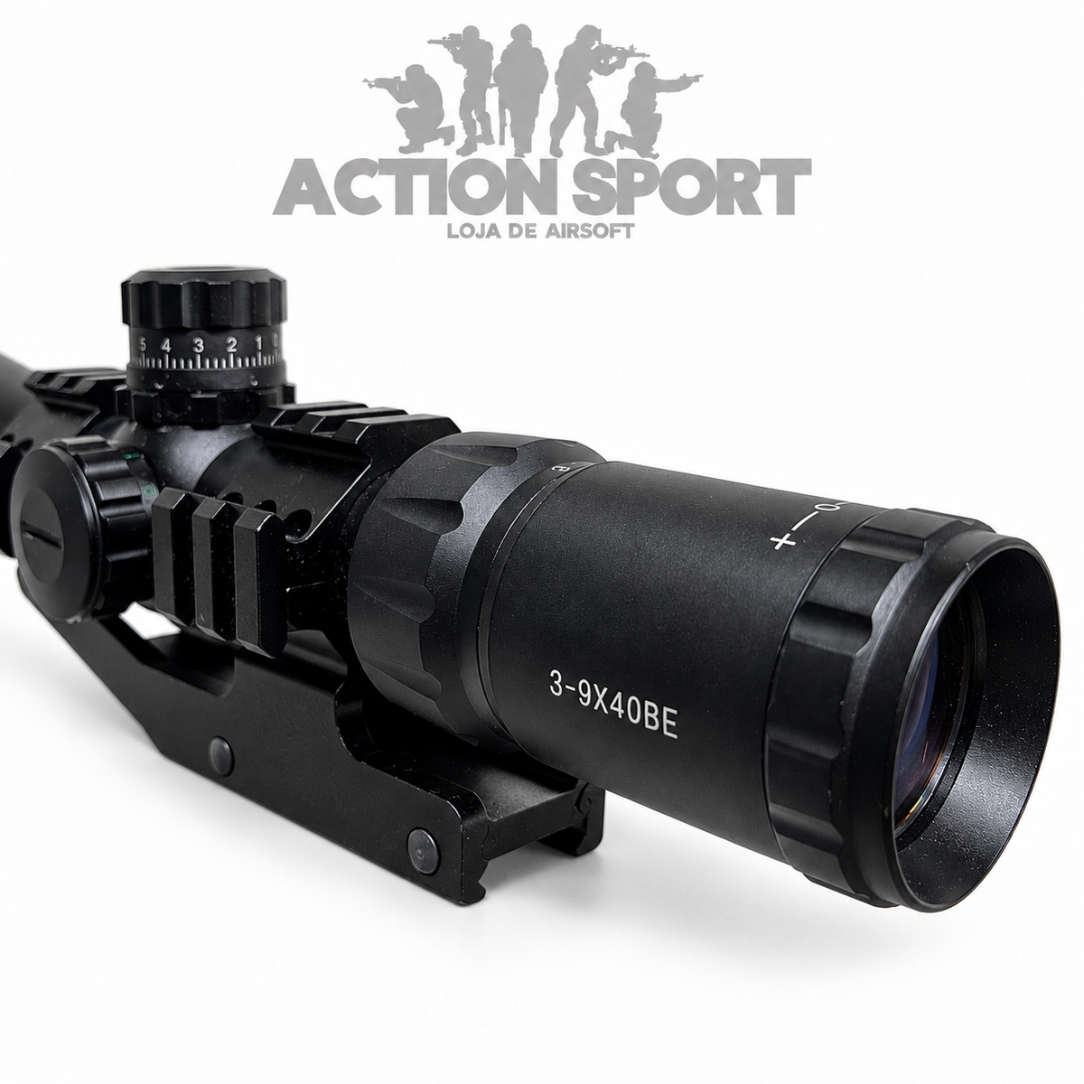LUNETA RIFLESCOPE 3-9X40BE (MOUNT MONOBLOCO INCLUSO)