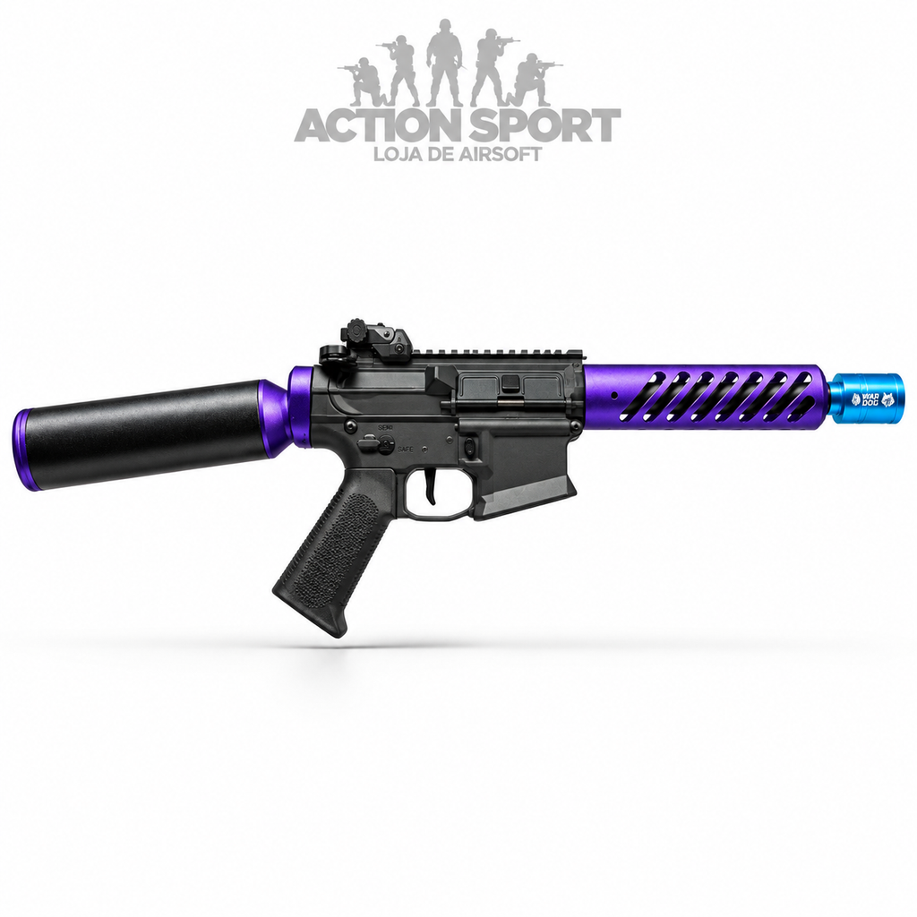 RIFLE DE AIRSOFT ELÉTRICO M904G THE ARMORY CUSTOM 6MM