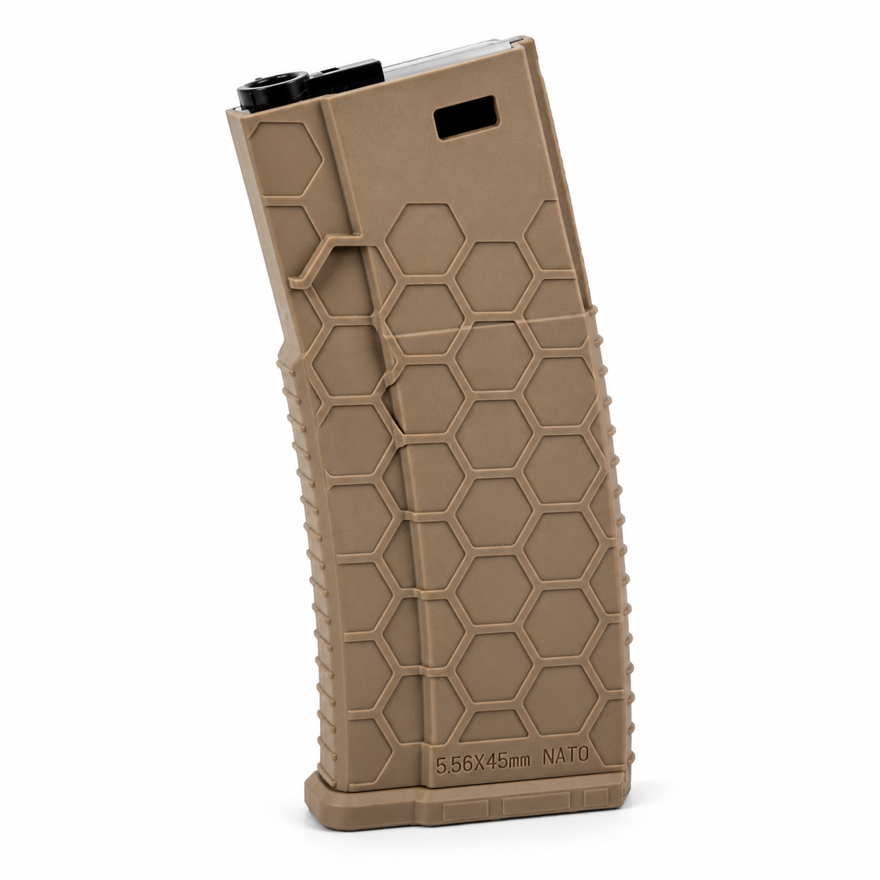 MAGAZINE AEG M4 / M16 HEXMAG TAN (120 ROUNDS)