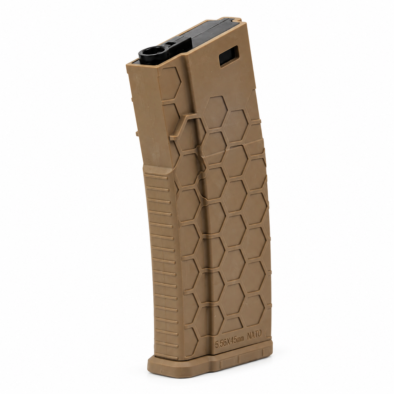 MAGAZINE AEG M4 / M16 HEXMAG TAN (120 ROUNDS)