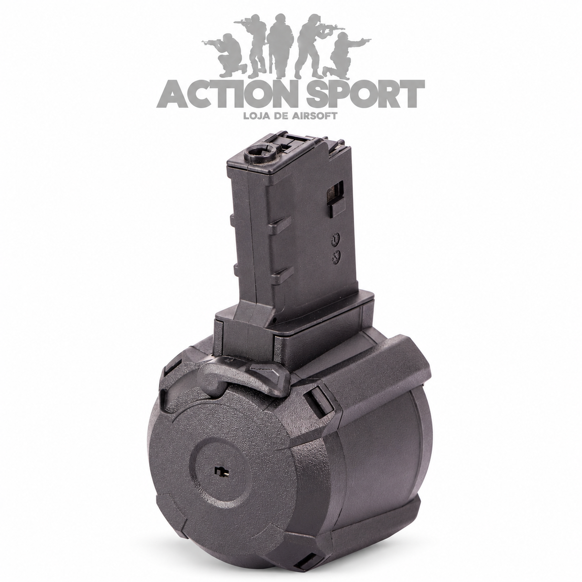 MAGAZINE DRUM A&K PARA MASADA ACM POR SOM 380 RDS (SOB EMCOMENDA)