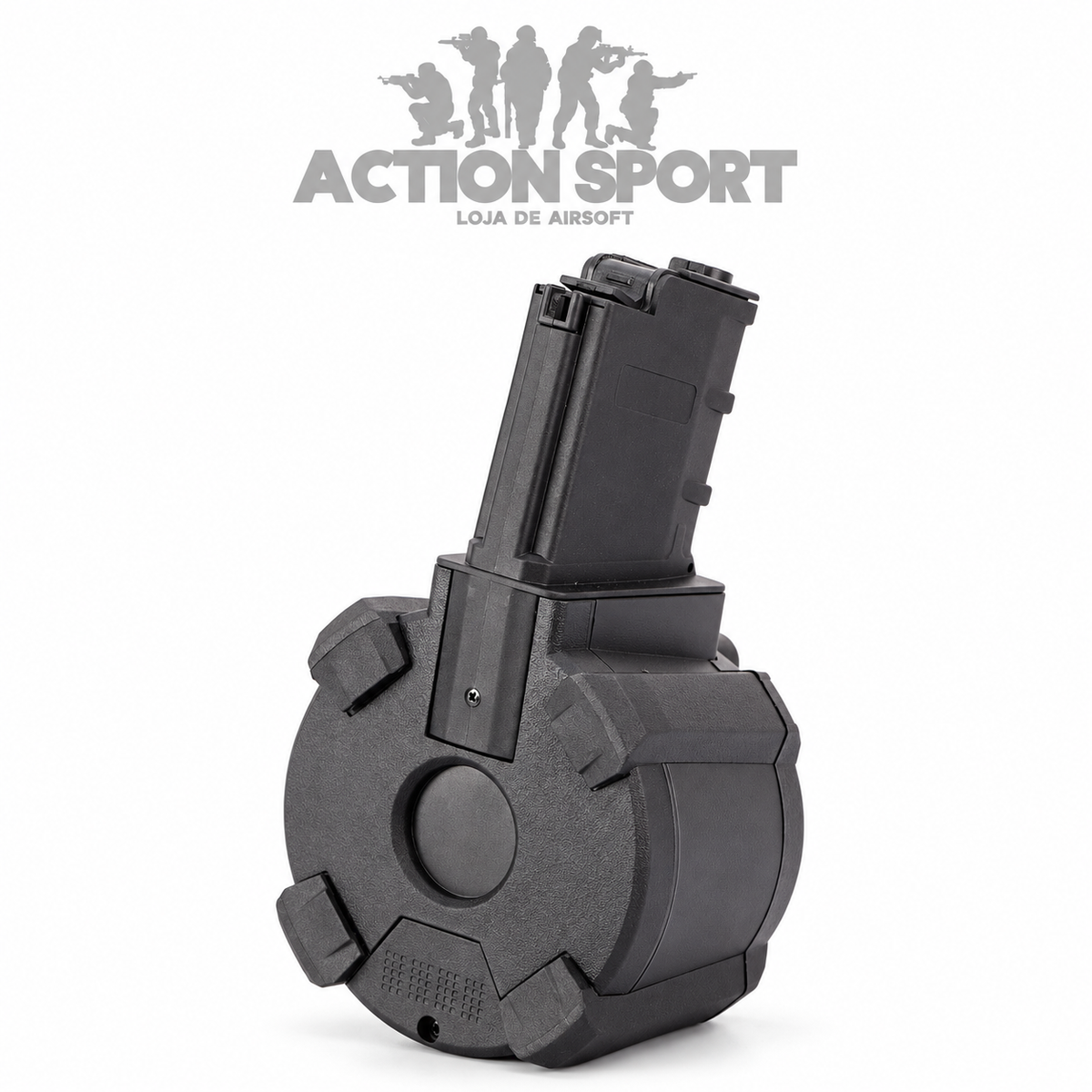 MAGAZINE DRUM A&K PARA MASADA ACM POR SOM 380 RDS (SOB EMCOMENDA)