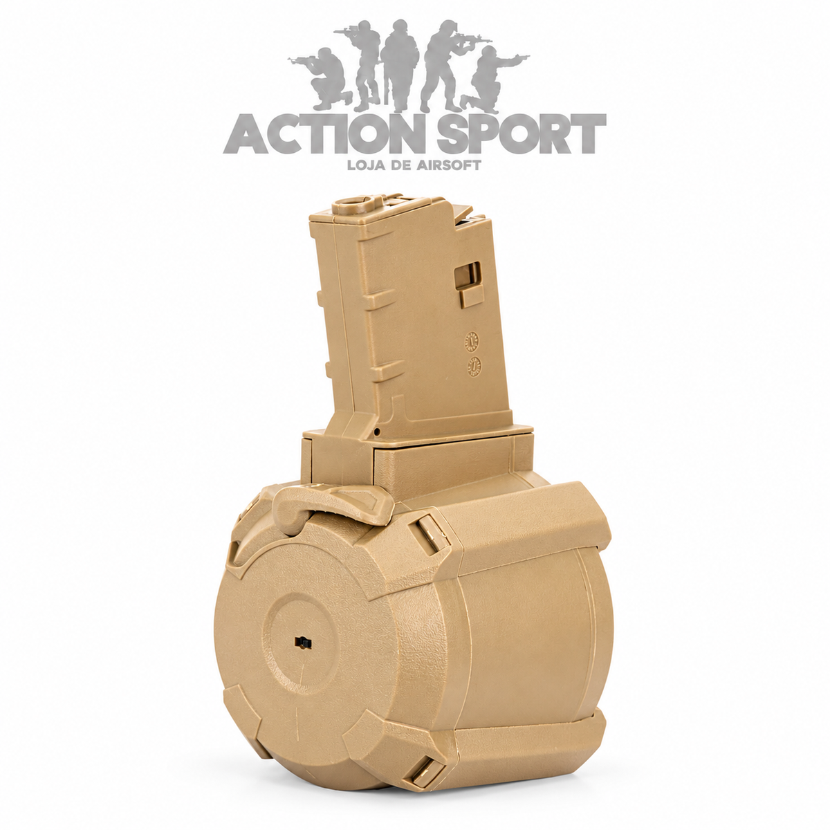 MAGAZINE DRUM A&K PARA MASADA ACM POR SOM 380 RDS (SOB EMCOMENDA)