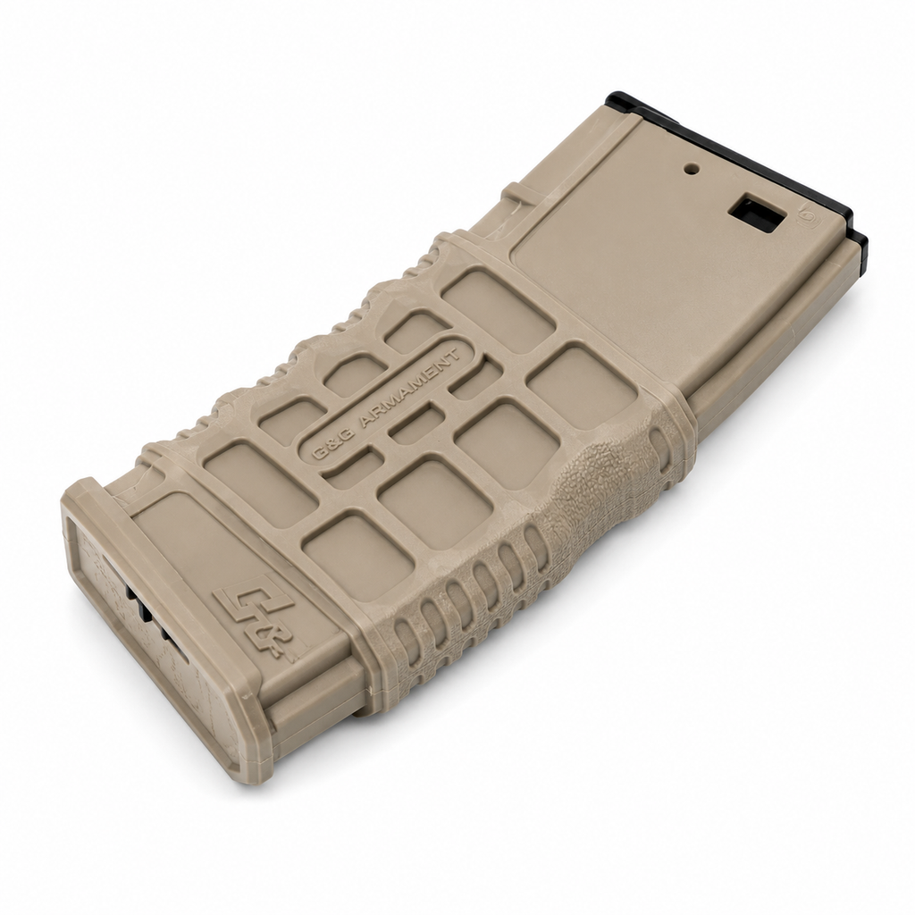 MAGAZINE G&G GMAG-V1 PARA M4 / M16 / GR16 TAN (300ROUNDS)