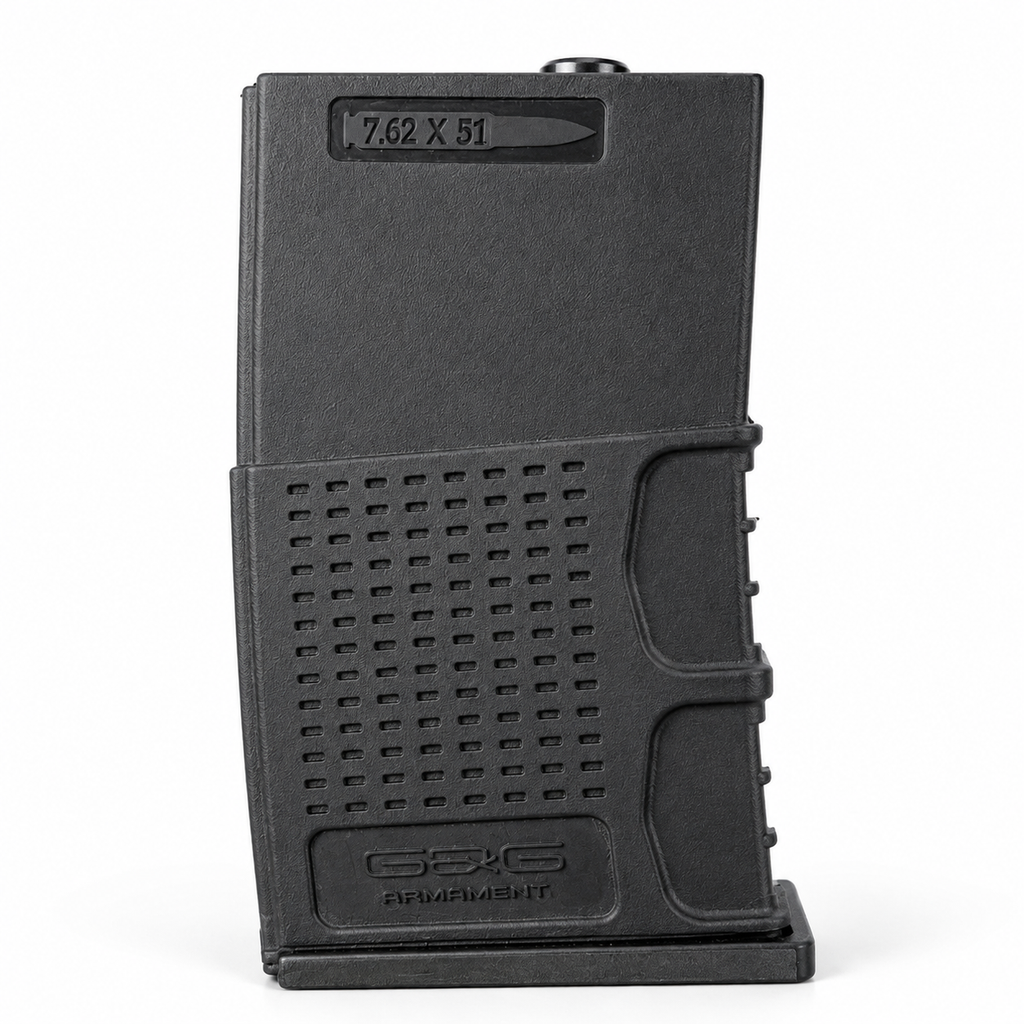 MAGAZINE HIGH CAP AEG G2H .308/TR16 G&G PRETO (370 ROUNDS)