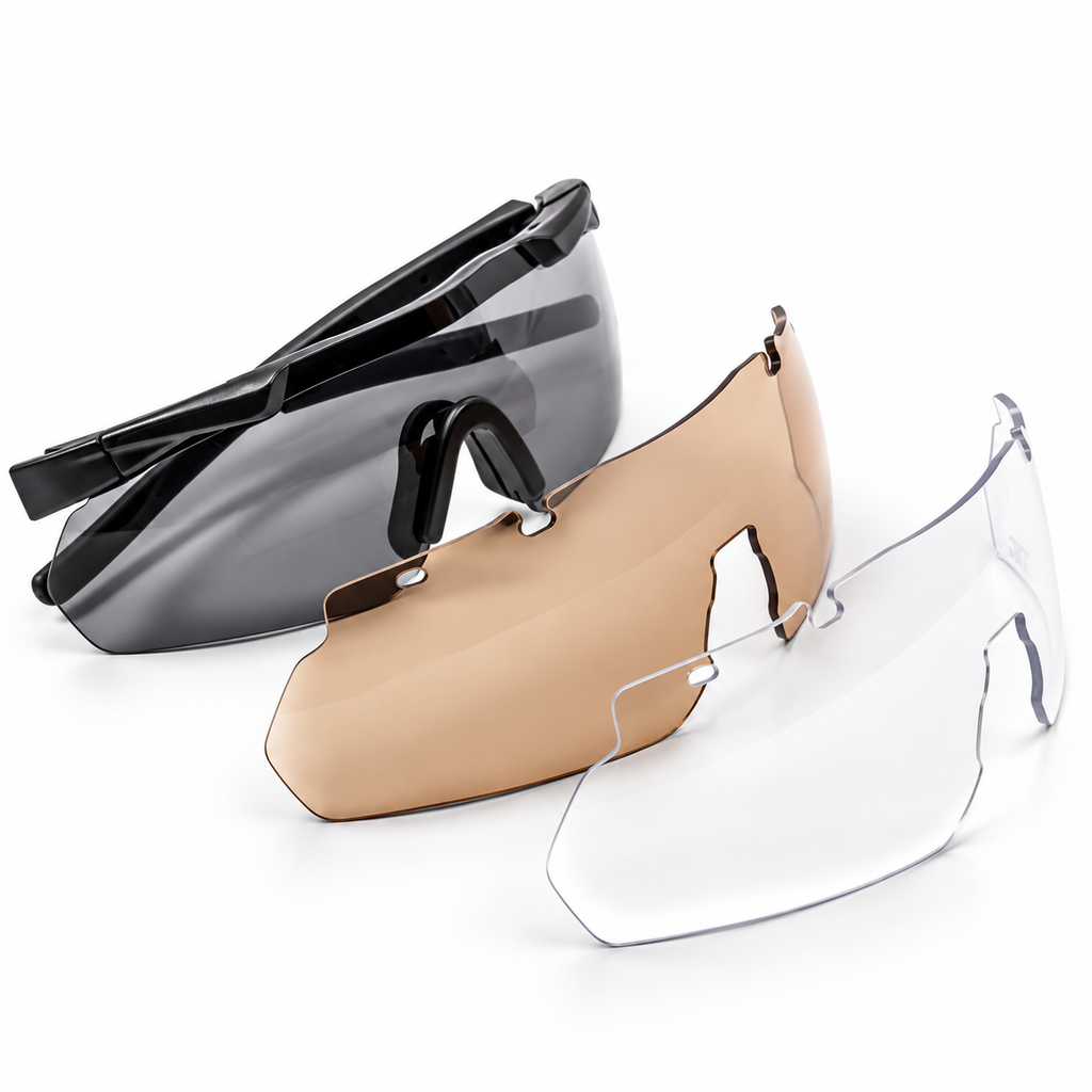 ÓCULOS DE PROTEÇÃO TÁTICO SHADOW TAG 3 LENTES UV