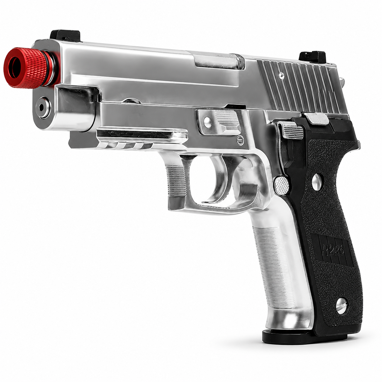 PISTOLA DE AIRSOFT GBB ROSSI P226 SILVER 6MM