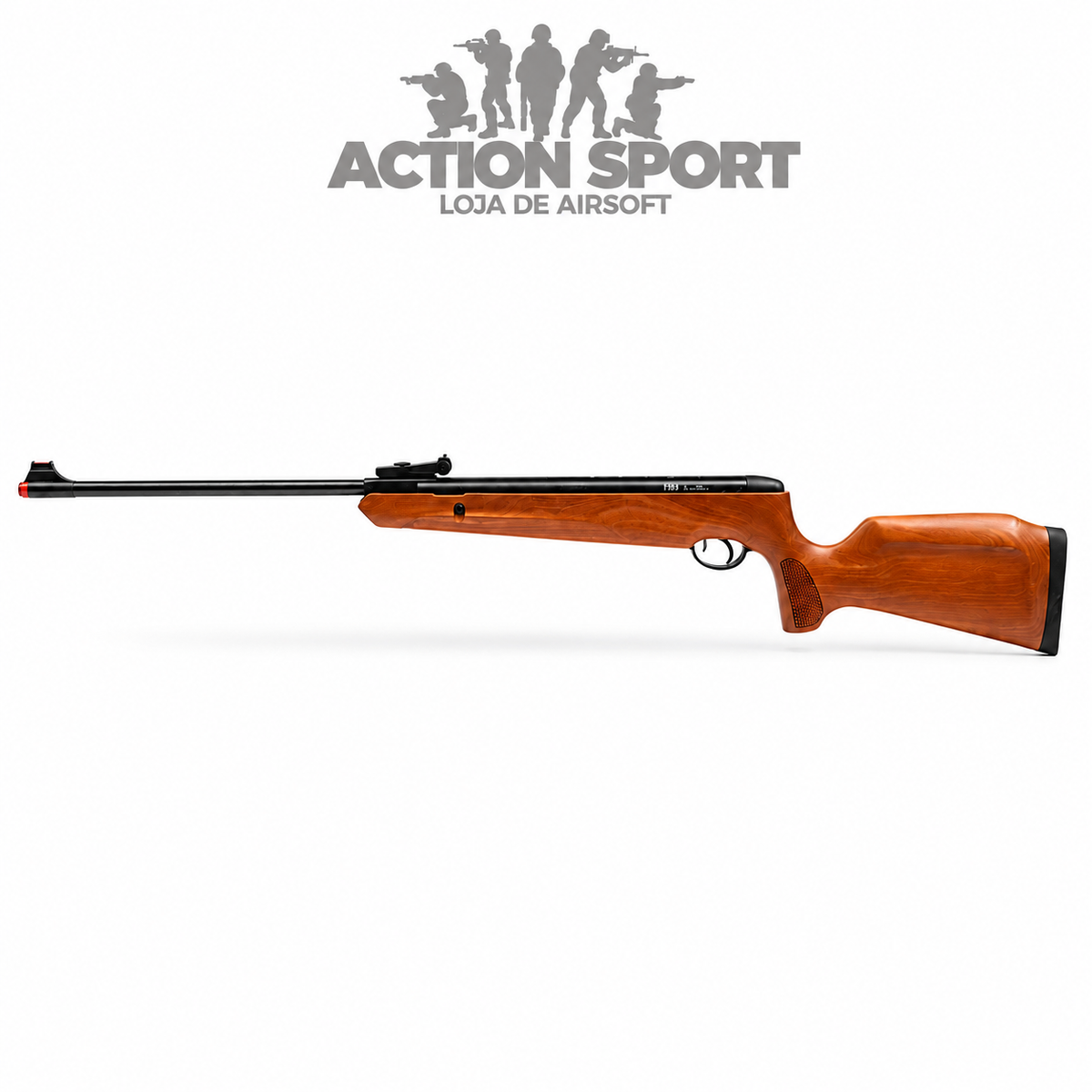 CARABINA DE PRESSÃO TAG NAJA WOOD NITRO GÁS RAM 4.5MM