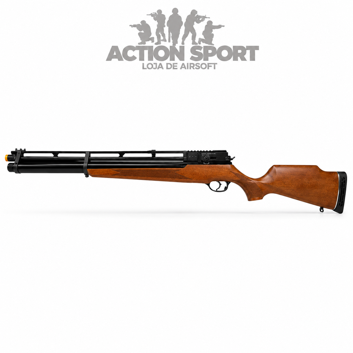 CARABINA DE PRESSÃO PCP ROSSI R8 STANDARD MADEIRA 5,5MM