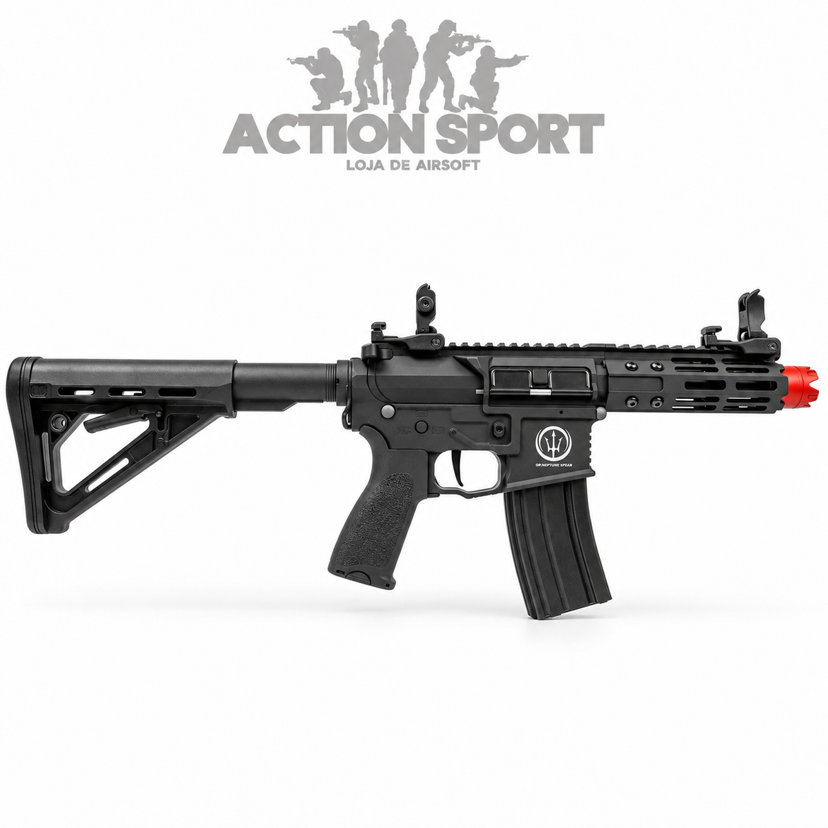 RIFLE DE AIRSOFT NEPTUNE AR15 PDW 5.5" 6MM ROSSI