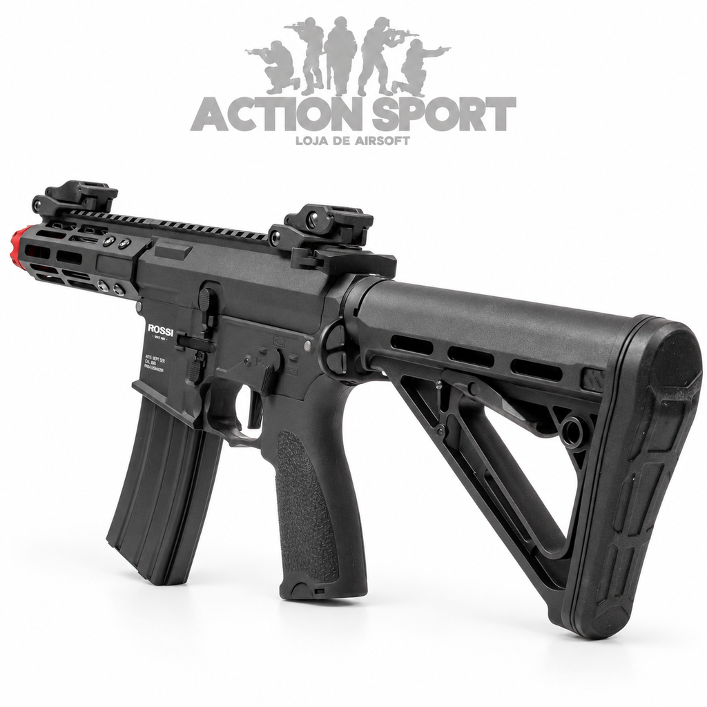 RIFLE DE AIRSOFT NEPTUNE AR15 PDW 5.5" 6MM ROSSI