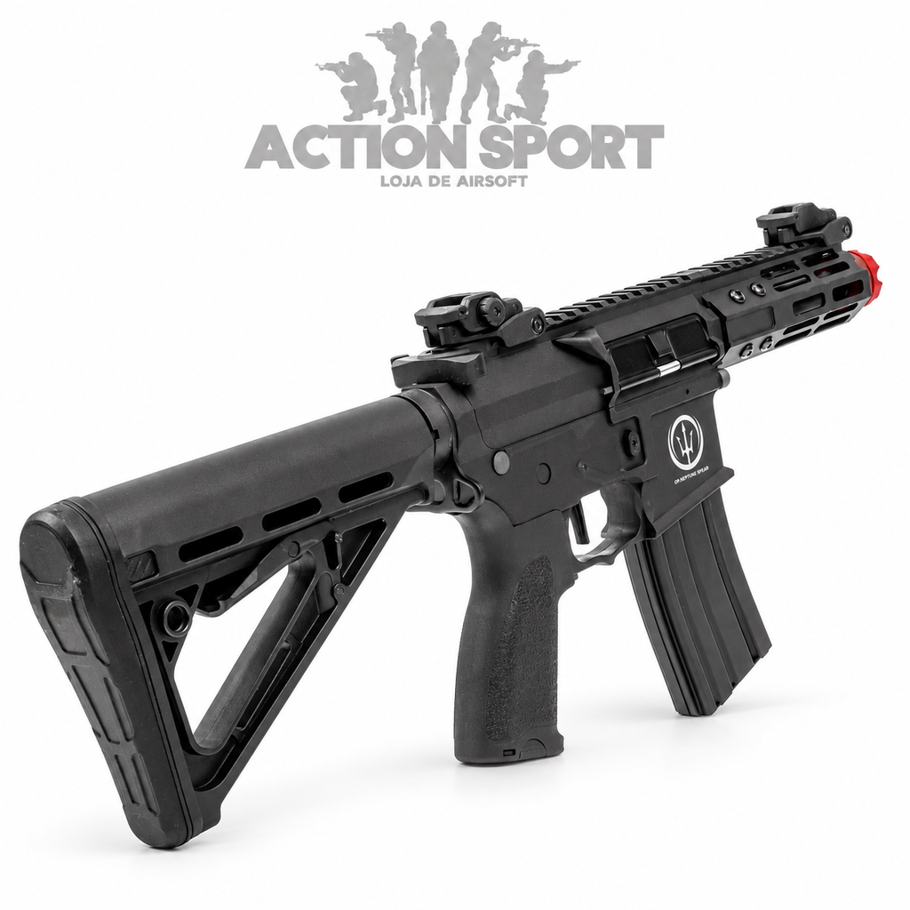 RIFLE DE AIRSOFT NEPTUNE AR15 PDW 5.5" 6MM ROSSI
