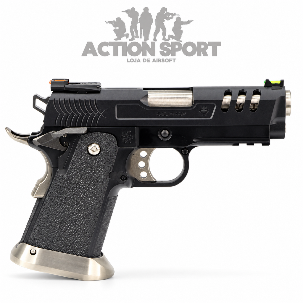 PISTOLA DE AIRSOFT GBB WE HI-CAPA 3.8 DEINONYCHUS 6MM (FULL AUTO)