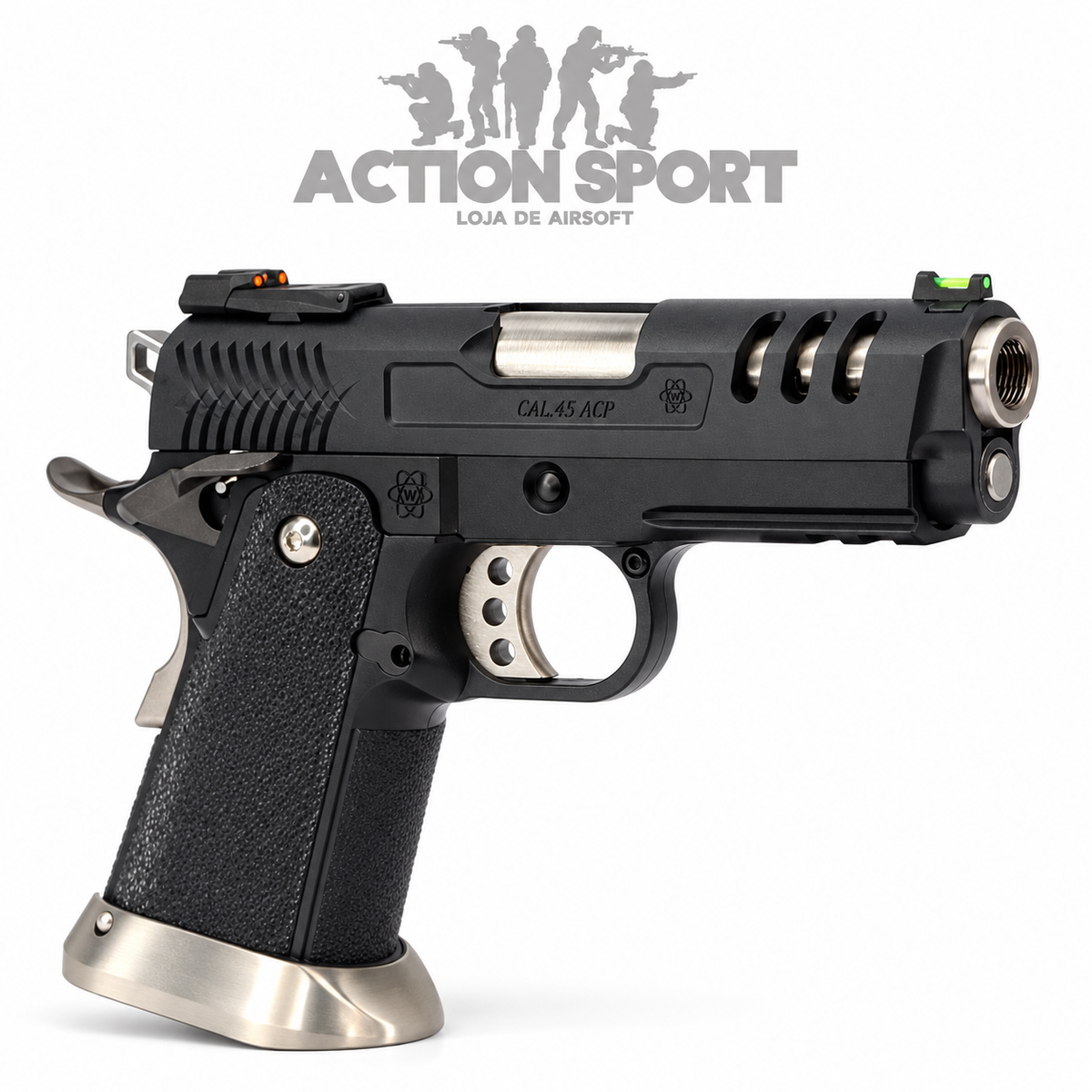 PISTOLA DE AIRSOFT GBB WE HI-CAPA 3.8 DEINONYCHUS 6MM (FULL AUTO)