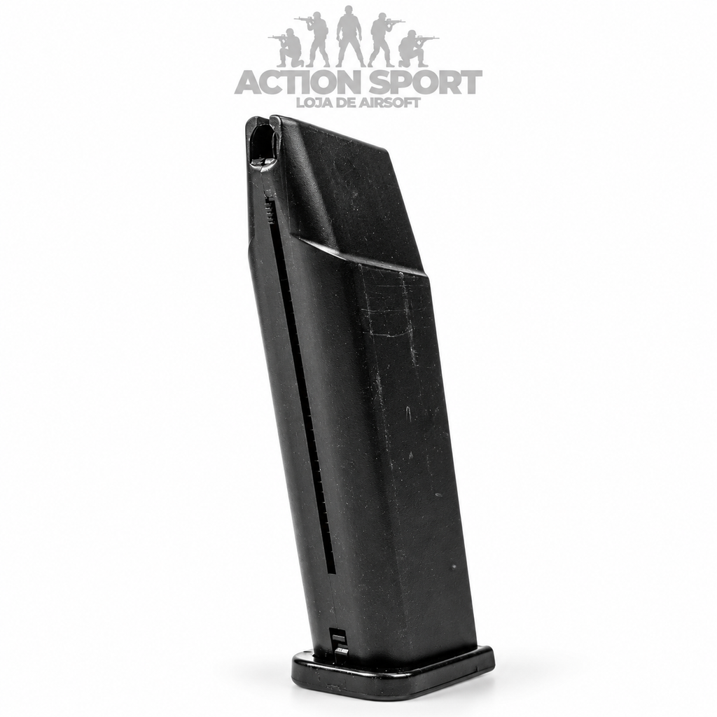 PISTOLA DE MOLA GK-V500 FERROLHO EM METAL 6MM + ALVOS