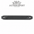 PROTETOR DE TRILHO CNC LONGO PRETO MP (M-LOK E KEYMOD)