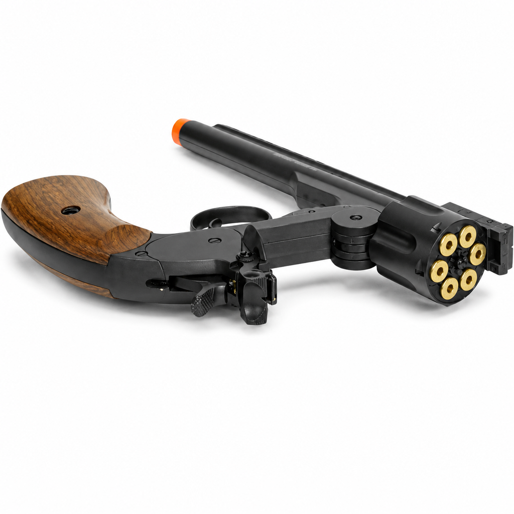 REVÓLVER DE PRESSÃO CO2 ROSSI COWBOY 7" CAL. 4,5MM