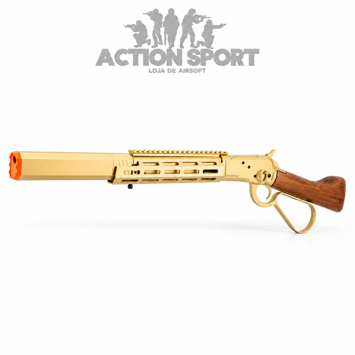 RIFLE DE AIRSOFT GBBR A&K M1873 WINCHESTER 6MM (SOB ENCOMENDA)