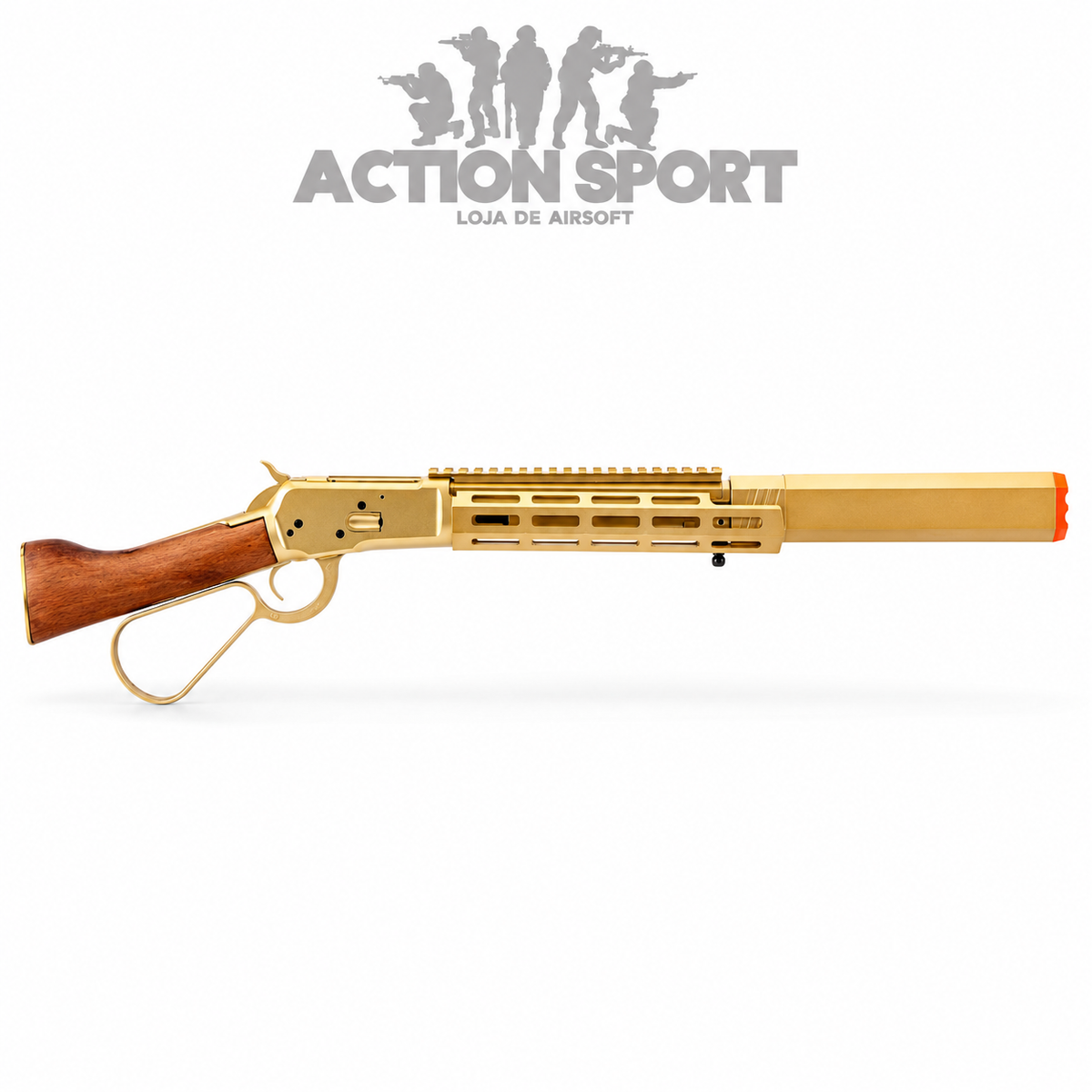 RIFLE DE AIRSOFT GBBR A&K M1873 WINCHESTER 6MM (SOB ENCOMENDA)