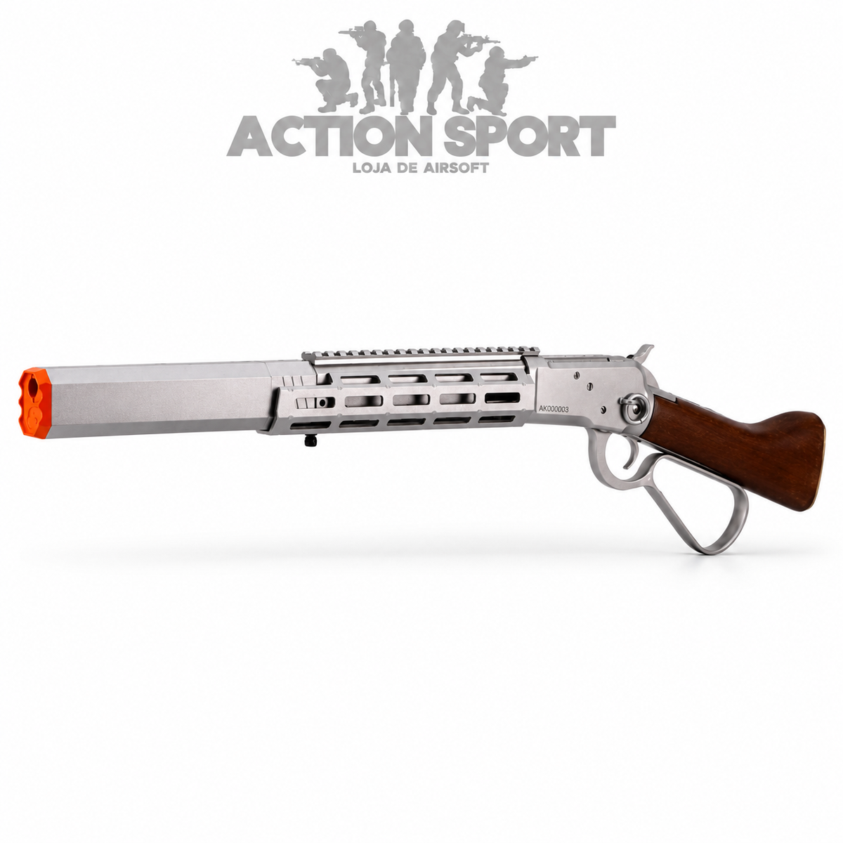 RIFLE DE AIRSOFT GBBR A&K M1873 WINCHESTER 6MM (SOB ENCOMENDA)