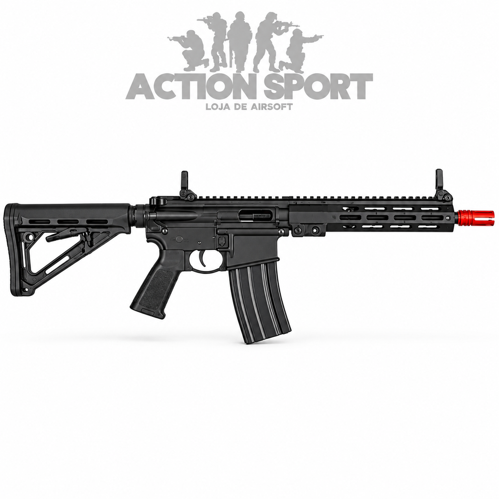 RIFLE DE AIRSOFT GBBR ROSSI FURY URGI AR15 FULL METAL 6MM - LANÇAMENTO
