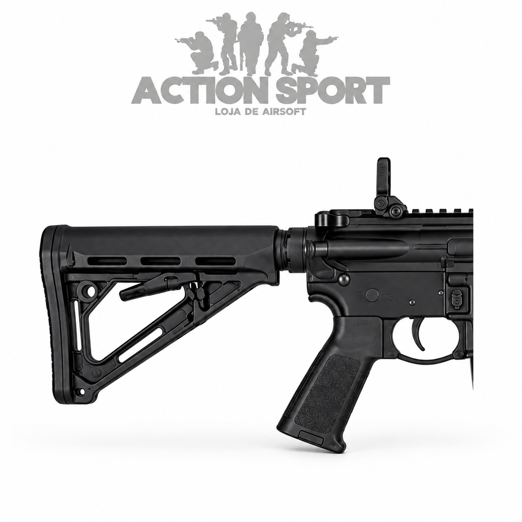 RIFLE DE AIRSOFT GBBR ROSSI FURY URGI AR15 FULL METAL 6MM - LANÇAMENTO