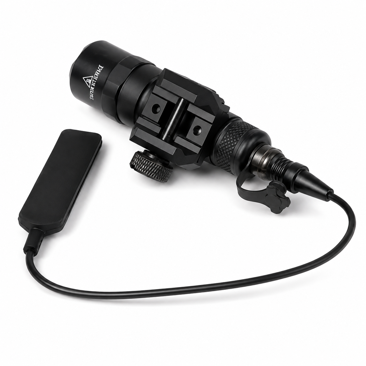 LANTERNA SUREFIRE M300 PRETA C/ ACIONADOR REMOTO E TRILHO 22MM