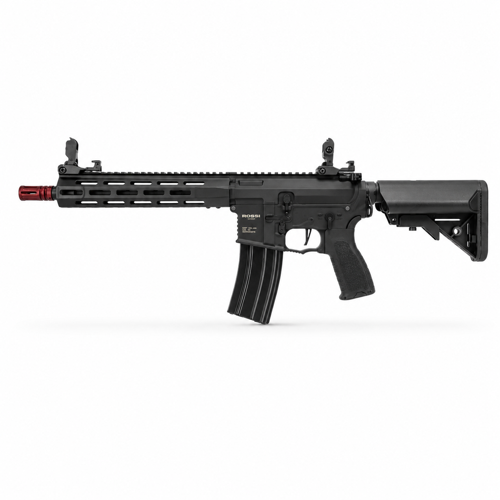 RIFLE DE AIRSOFT ELÉTRICO AR15 ROSSI SENTINEL 10" M-LOK 6MM