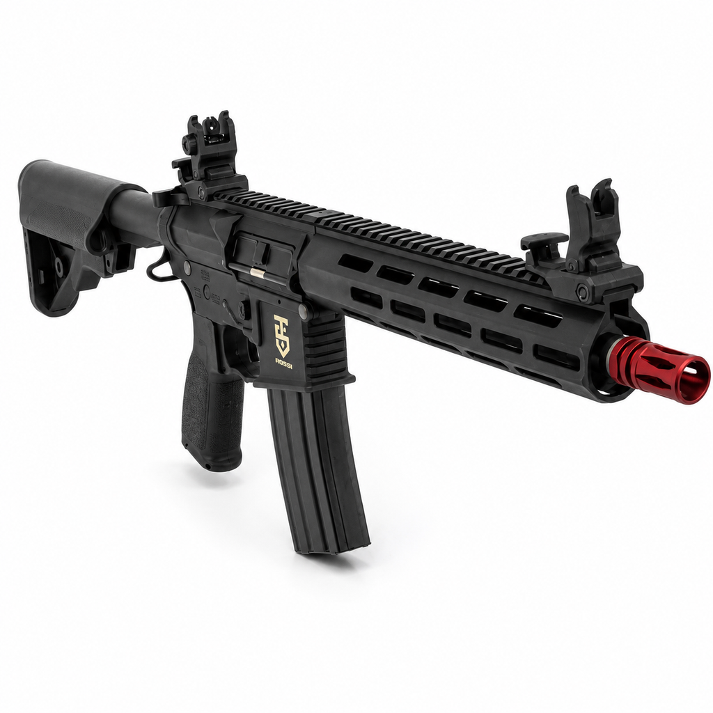 RIFLE DE AIRSOFT ELÉTRICO AR15 ROSSI SENTINEL 10" M-LOK 6MM