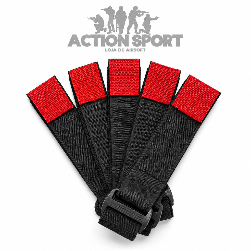 KIT TORNIQUETE FLEX 5UN/ VELCRO-ELÁSTICO