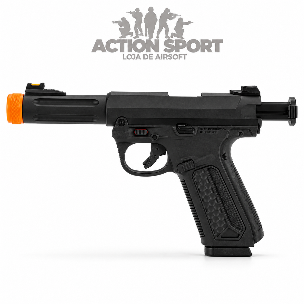 PISTOLA DE AIRSOFT ACTION ARMMY AAP01 BLACK BLOWBACK 6MM