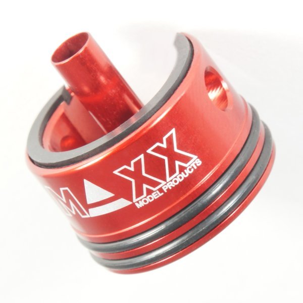 MAXX MODEL CYLINDER HEAD CNC ALUMINUM DOUBLE AIR SEAL & DAMPER FOR AEG