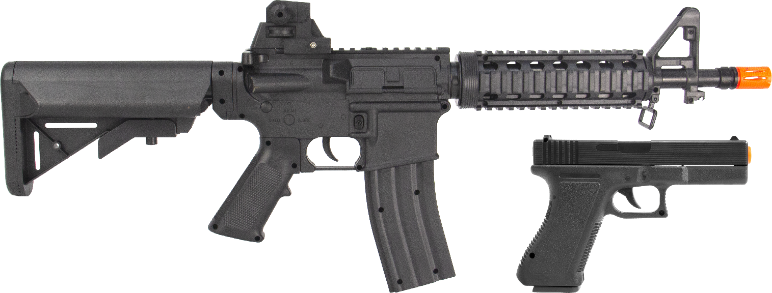 RIFLE AIRSOFT KIT VIGOR M4A1 MOLA 6MM + V307 MOLA 6MM