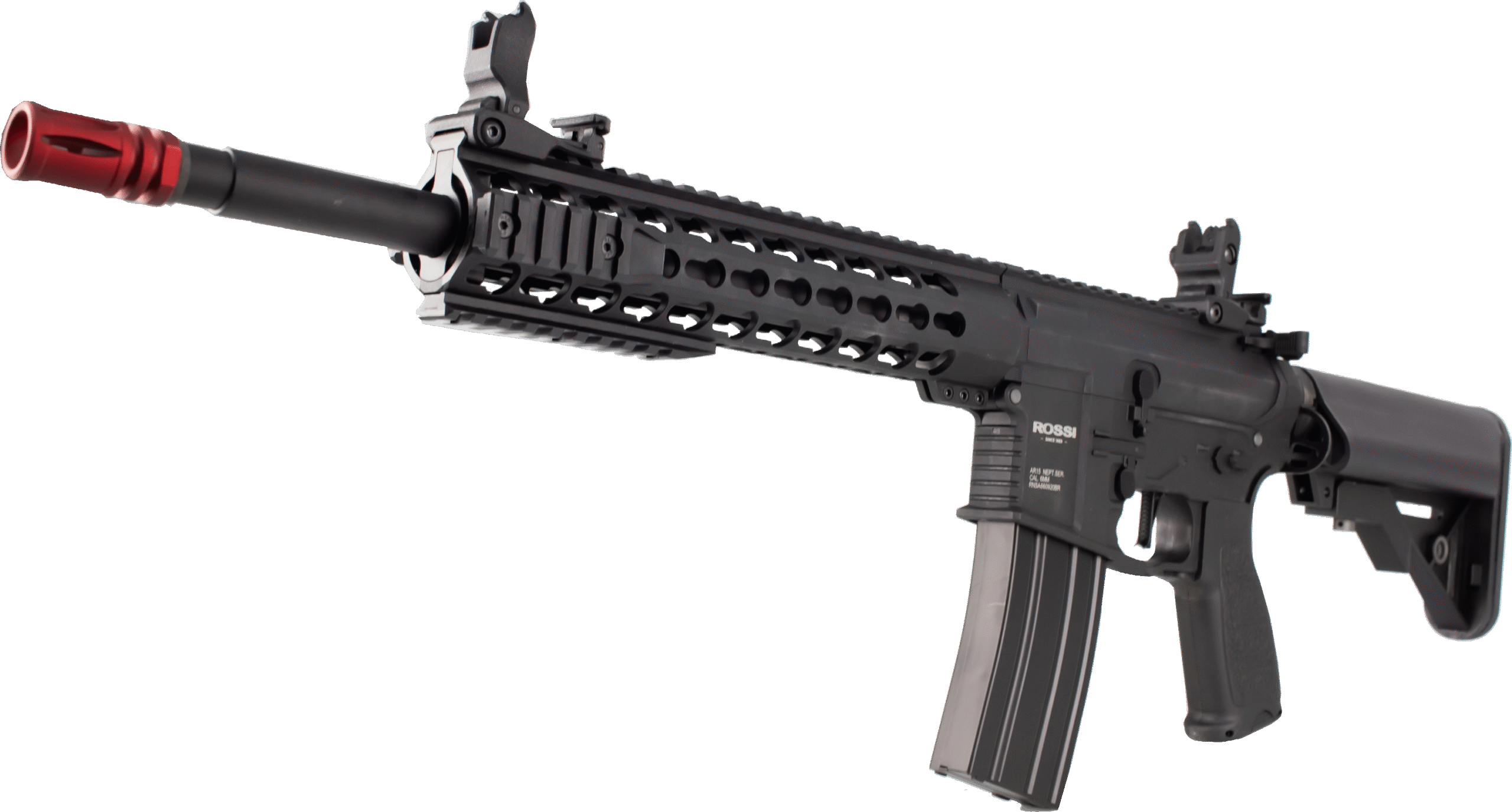 RIFLE AIRSOFT ROSSI NEPTUNE AR15 10'' ELÉT. 6MM