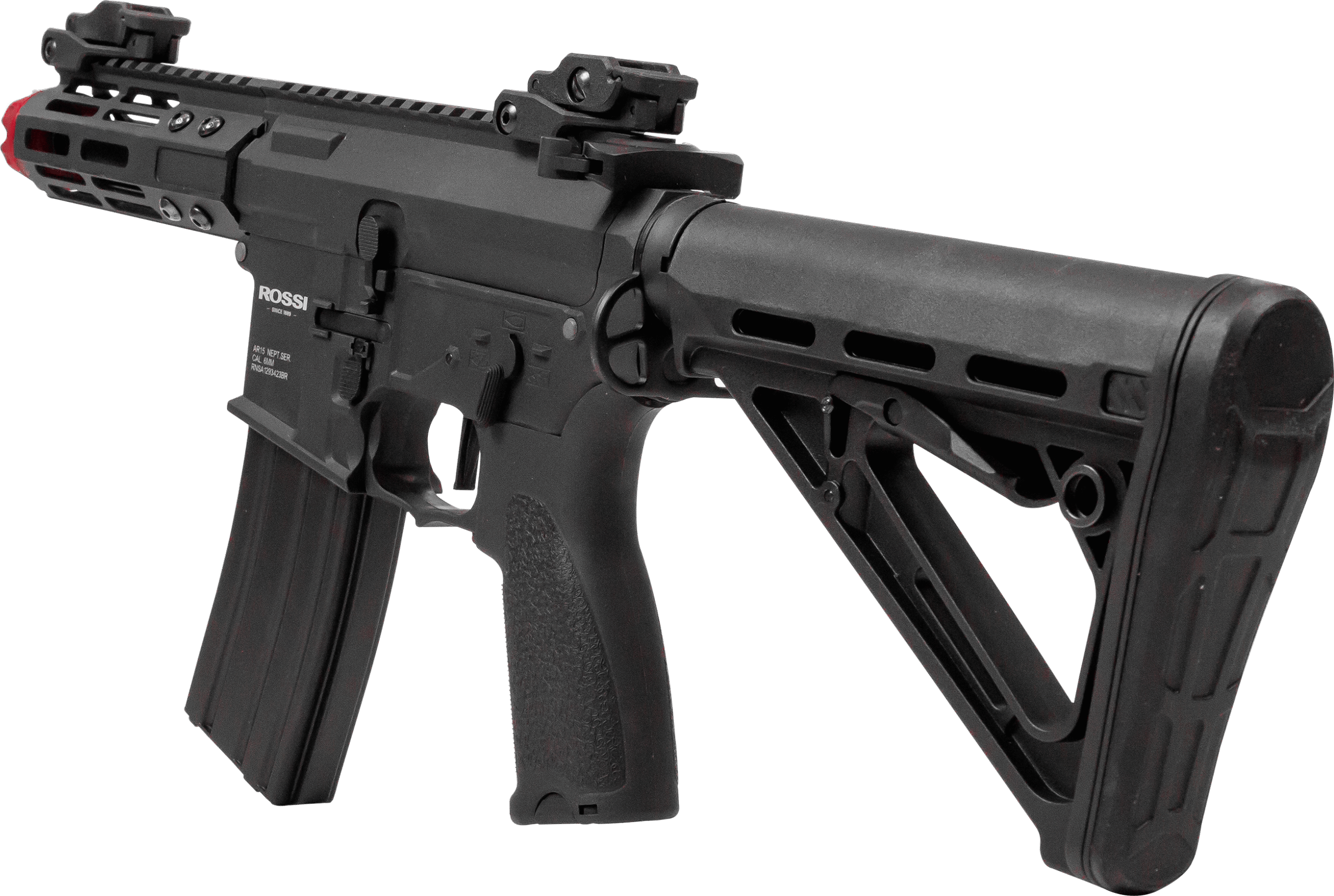 RIFLE AIRSOFT ROSSI NEPTUNE AR15 PDW (ET) ELÉT. 6MM