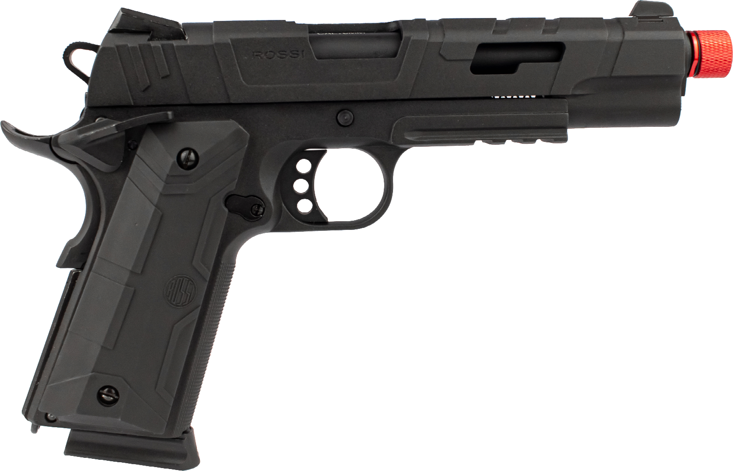 PISTOLA AIRSOFT ROSSI 1911 REDWINGS GREEN GAS BLOWBACK 6MM