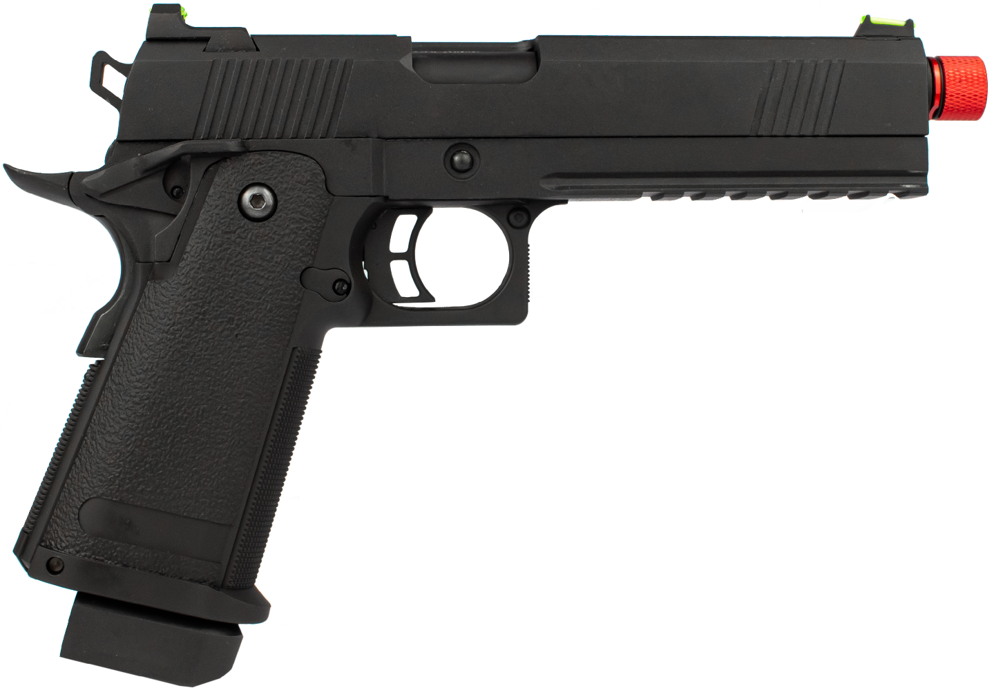 PISTOLA AIRSOFT ROSSI 1911 BLACK DEVIL 5.1 GREEN GAS BLOWBACK 6MM
