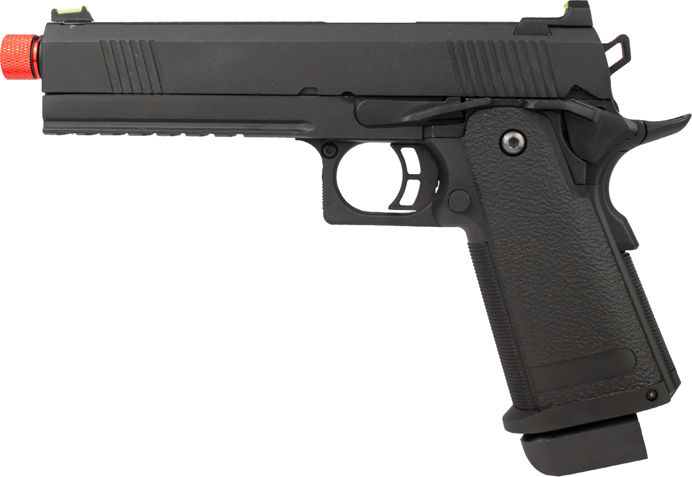PISTOLA AIRSOFT ROSSI 1911 BLACK DEVIL 5.1 GREEN GAS BLOWBACK 6MM